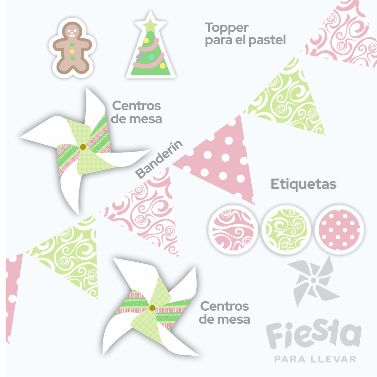 navidad pastel